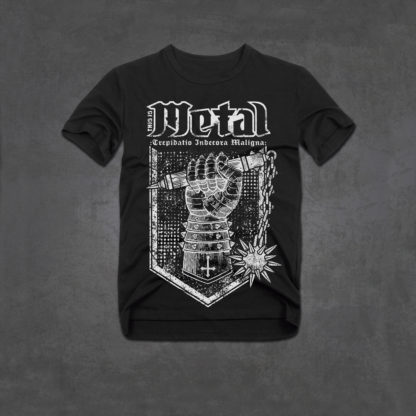 Camiseta T-Shirt This Is Metal Negra "Trepidatio Indecora Maligna"