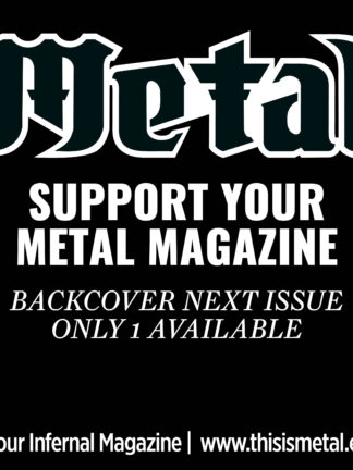 backcover support your metal magazine this is metal infernal magazine